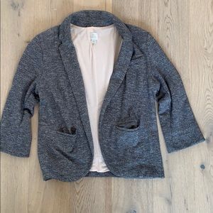 Sweater blazer